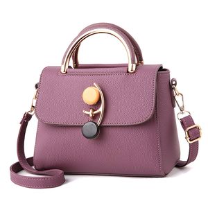 HBP Bolsos de mano Monederos Bolsos de mano Carteras de mujer Bolso de moda Monedero Bolso de hombro de espuma de PU Color púrpura