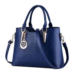 HBP Bolsos de mano para damas Bolsos de lujo Bolsos de mujer Diseñador de bolsos Bolso cruzado blanco Bolso de cuero Bolsa femenina Color azul profundo275s