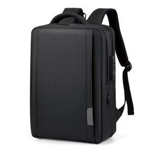 HBP Grande capacité Charge USB Sac à dos pour ordinateur portable Sac à dos Paquet de mot de passe de sécurité pour entreprise Jeune homme antivol Sac d'école Comp339e