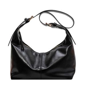 HBP grote hobo -tassen voor vrouwen 2024 Pink Trend Vintage Leather Designer Hoge capaciteit Handtassen Lady Crossbody