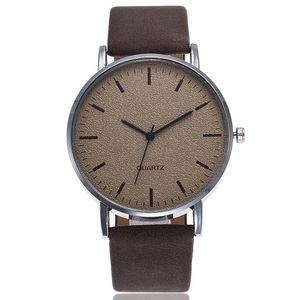 HBP Mens Watch Casual Business Wristwatch Strap en cuir Designer Designer Mouvement électronique Quartz montre des bracelets