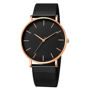 HBP Mens horloges gepersonaliseerd ontwerp metalen armband kwarts klok heren zakelijk horloge montres de luxe