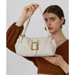 HBP Nuevos bolsos para mujer de axila Diseñador de moda Bolso de palo francés de alto sentido Bolso de hombro de cuero de vaca inclinado Bolso pequeño 2024