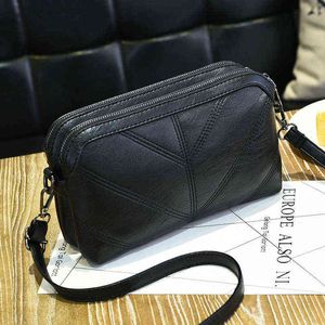 HBP Non Bag PU Soft Leather Shoulder Leaf Patroon Hanchao Women's Road Sewing Decoratie 1 Sport.0018 YPZ6