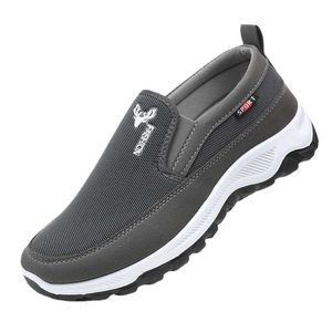 HBP Non-Brand 2024 Zapato casual de lona para hombre respira zapatillas simples resbalón de compras en línea en zapatillas de deporte