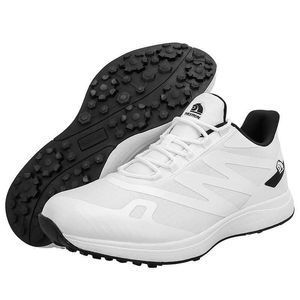 HBP Non Brand 2024 Chaussures de sport de golf au design athlétique moderne avec traction et amorti améliorés pour hommes