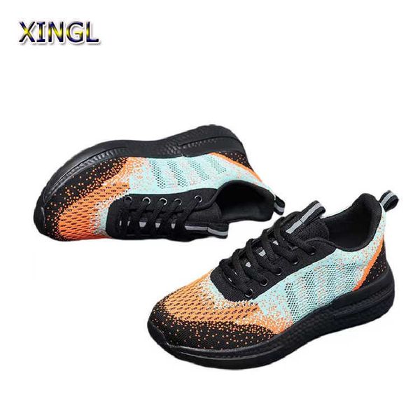 HBP Non-Brand 35-45 tie-dye color a juego zapatos de skate planos para hombres y mujeres zapatos deportivos casuales de PU con punta redonda