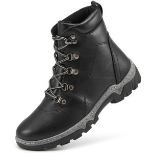 HBP Niet-merk Antislipzool Enkel Combat Dames Wandelschoenen Groothandel Ontwerper Op maat Waterdicht Bovenwerk Pu-leer PVC EVA Winter Warm Effen