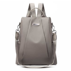 HBP Non-Brand Backpack Waterdichte eenvoudige lichtgewicht mode Oxford Doek Anti diefstal Grote capaciteit tas voor vrouwen Sport.0018