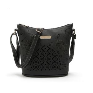 HBP Non-Brand Bag Bucket Versátil Hollow Out Bolso Gran Capacidad Mujer Solo Hombro Diagonal Moda portátil W