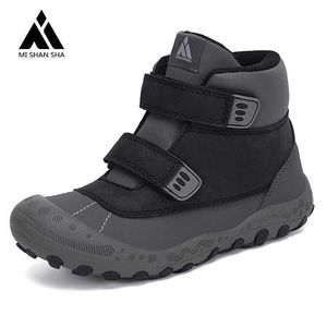 HBP Non-Marque Meilleur Prix Imperméable Antidérapant Facile à Porter En Cuir Escalade En Plein Air Alpinisme Sport Chaussures De Randonnée Bottes pour Enfants