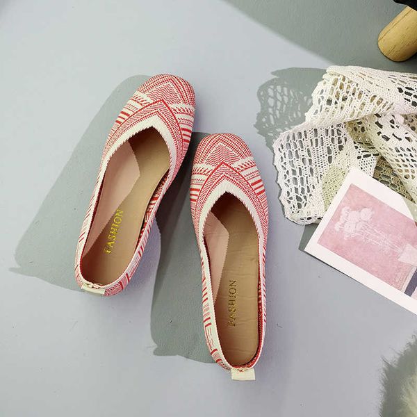 HBP Non-Marque Coloré rose tie-dye mode chaussures de sport causales bride femmes baskets chaussettes baskets respirantes