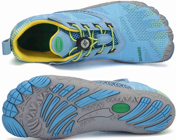 HBP Non-Brand Zapatos de Agua Descalzos multideportivos cómodos Unisex para Trekking Trail Running Gimnasio Caminar en Rocas