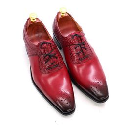 HBP Zapatos de cuero clásicos Daniel Wafer sin marca Zapatos formales a prueba de agua