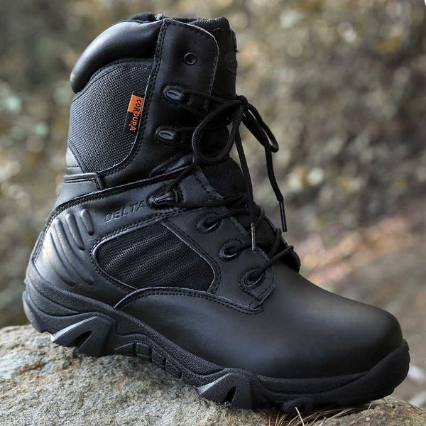 HBP Non-Brand Venta Caliente Hombres Botas Tácticas Desierto Impermeables Invierno Al Aire Libre Cómodo Antideslizante Escalada Caza Trekking Senderismo