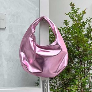 HBP Non-Marque Vente Chaude Produits En Gros Nouveau Design Haute Brillance Sac À Main Couleur Bonbon Haute Qualité Sense PU Cuir Verni Sous Les Bras Sac