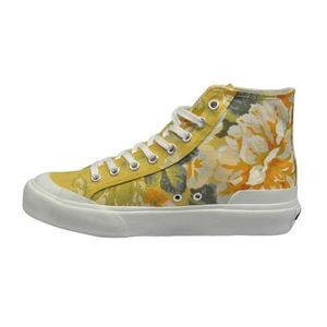 HBP Non-Brand zapatos de lona informales con estampado de flores para mujer, precios al por mayor, zapatos para caminar de calidad