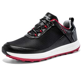 HBP Niet-merkfabrikant Groothandel PU-leer Spike-loze sport Atletische heren op maat gemaakte golfschoenen