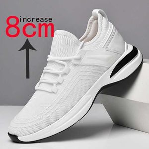 HBP Non-Brand Zapatillas de Deporte para Hombre Zapatos de Suela Gruesa para Hombre Plantilla de Aumento de Altura 6 cm Zapatos Deportivos Informales para Hombre Zapatillas de Deporte con elevación Zapatos más Altos