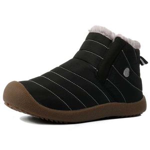 HBP Non-Brand Hombres Nuevos Zapatos De Algodón De Moda Mantener Caliente Antideslizante Botas Cómodas Suaves para Hombres Zapatos Resistentes De Invierno Baratos