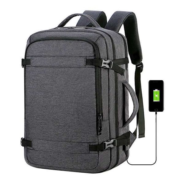 HBP Multifinection Multifonction Imperproofr Men Backpack Business 16 pouces Sac Men USB ordinateur portable sac à dos sac à dos sac à dos sac à dos Sac à dos