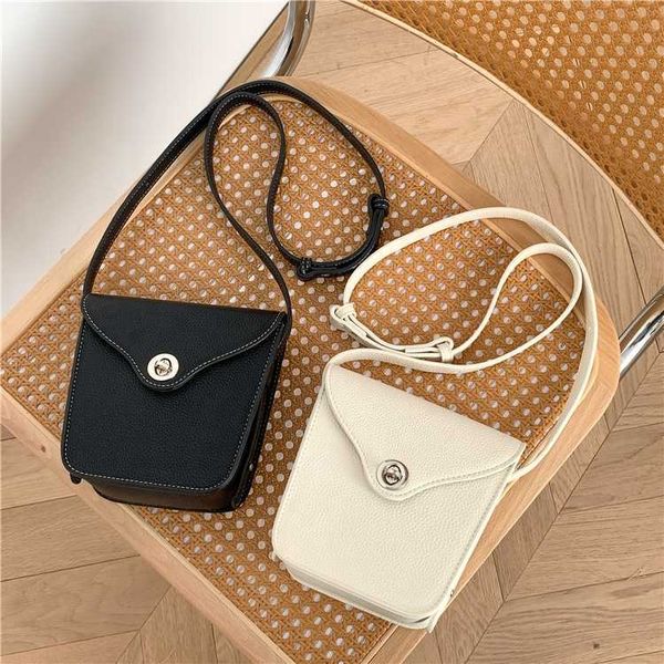 HBP Non-Brand Nouveau design Couleur pure Rétro téléphone sac petit bandoulière femmes élégant robuste style sud-coréen fronde épaule mini