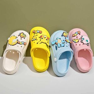 HBP Non-Brand Nouveaux Designs Enfants Eva Anti-dérapant Plage Sabots Pantoufles Unisexe Sabots Pour Enfants Enfants Chaussures Classique Jardin Pantoufles