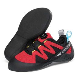 HBP Non-Brand New Fashion Childrens Rock Shoes Cuir Grande taille Anti Slip Respirant Sport de plein air Tout autour Origine Escalade