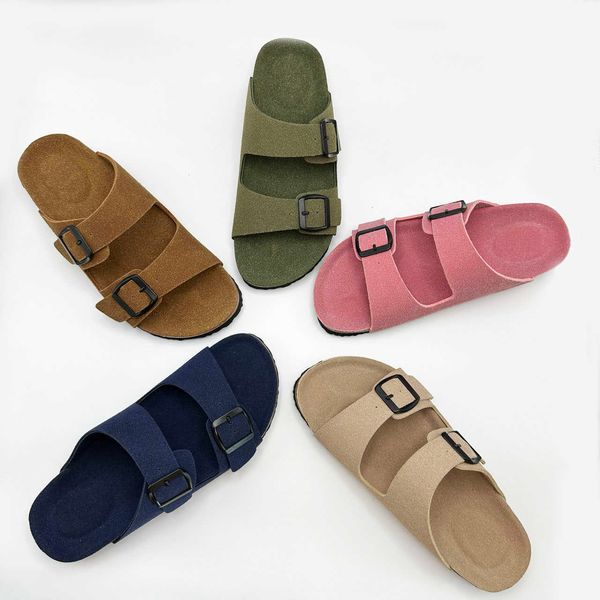 HBP Productos no nuevos Sandalias para hombre Zapatillas de corcho para mujer Sandalias y zapatillas de playa para mujer Sandalias para estudiantes Zapatos de playa Zapatos para hombre