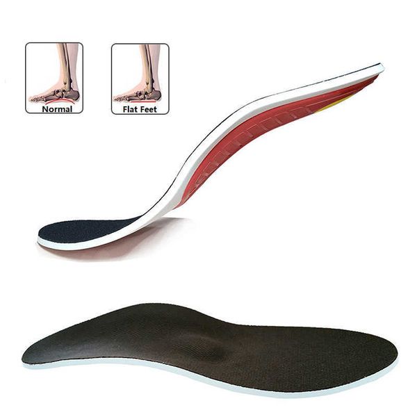 HBP – coussinet de chaussure anti-douleur sans marque, Correction de la jambe de bœuf, soutien de la voûte plantaire, semelle intérieure orthopédique EVA pour chaussures, pied plat