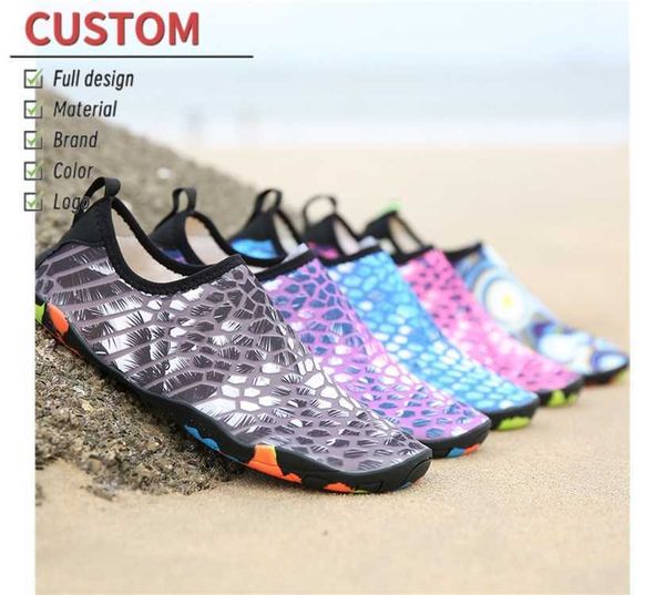 HBP Chaussures d'eau PASUXI sans marque Chaussettes de yoga pieds nus Séchage rapide Plage Natation Surf pour femmes hommes