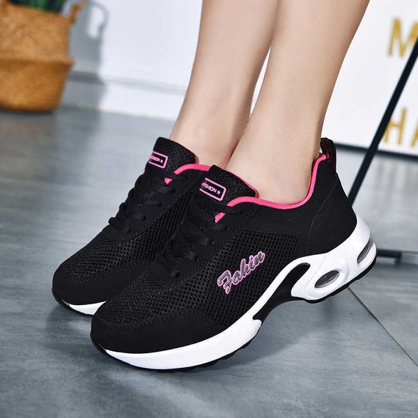 HBP Non-Brand Rts Moda Transpirable Durable Zapatos con cojín de Aire para Mujer Zapatillas de Deporte de Moda para Mujer Zapatillas Deportivas para Correr para Mujer