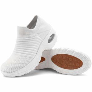 HBP Non-Brand Calcetines Blancos Que Absorben Los Golpes Zapatos Casuales Al Aire Libre Zapatos Deportivos Zapatillas De Deporte De Moda para Mujer
