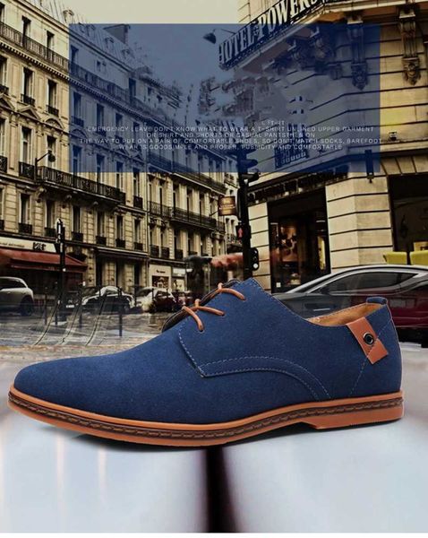 HBP Non-Brand Primavera Verano Zapatos de Cuero de Gamuza para Hombres Zapatos Informales Oxford Zapatillas clásicas Calzado cómodo Vestido Zapatos de Nuevo Estilo
