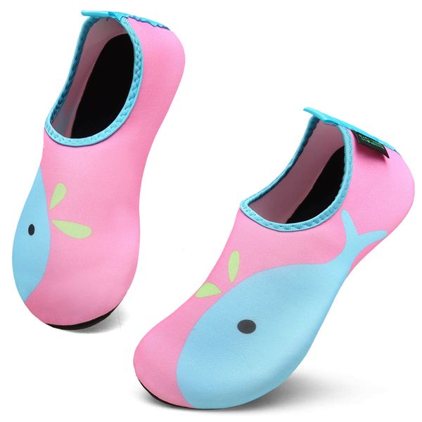 HBP Chaussures d'eau pieds nus pour garçons et filles, sans marque, chaussettes d'eau antidérapantes pour enfants, chaussures de sport de plein air