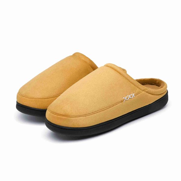 HBP Non-Brand Zapatillas de casa de algodón para Interiores, cálidas y Antideslizantes, Unisex, con Espuma viscoelástica, Zapatos en Stock