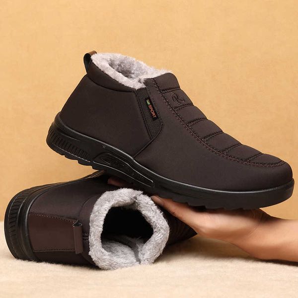 HBP Non-Brand Zapatos de Estilo para Caminar Zapatillas de Deporte para Hombres Botas de Nieve