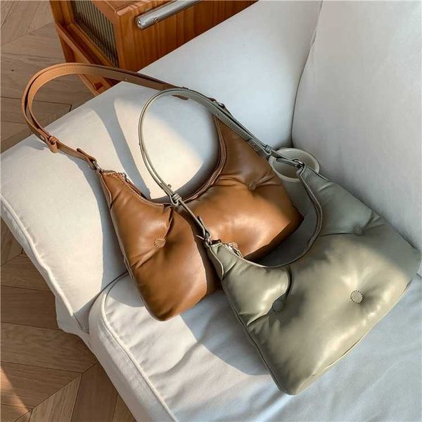 HBP Non-marque en gros Europe mode de luxe femmes sacs à main sac à bandoulière de style américain tendance simple bandoulière en cuir PU