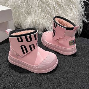 HBP Non-Marque En Gros Mode Tout-petits Chaussures Moulti Couleur enfants Bottes de Neige D'hiver Bottes De Fourrure De Laine D'agneau bottes pour enfants personnalisées