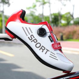 HBP Niet-merk groothandel fabrikant racefietsschoenen bestverkopende mode bergsneakers met harde zool Lock fietsschoenen