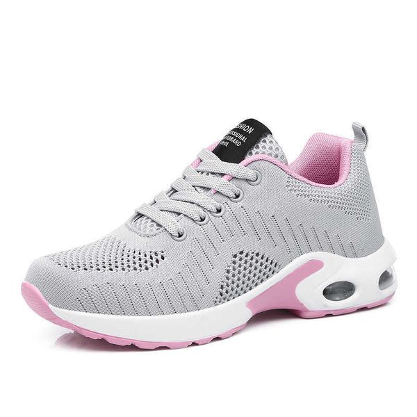 HBP Zapatillas deportivas para mujer sin marca, tenis, transpirables, zapatillas para caminar, aire, gimnasio, deporte, Fitness