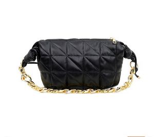 HBP PU Leather gewatteerde vrouwtas merkontwerper Za Bag voor dames trendketen portemonnees nieuwe luxe schoudertassen 2023 herfst origineel