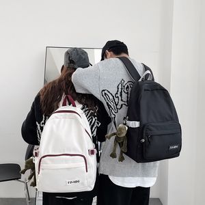 HBP schoudertassen mode eenvoudige middelbare scholier Backpack Mori Harajuku Contrast Kleurtrend ins Japans casual rugzak