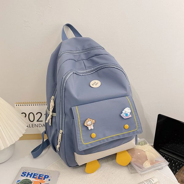 HBP Bolsos de Hombro Mochila Escolar Japonesa de Dibujos Animados Lindo otoño Invierno Nueva versión Coreana de la Mochila de Chica Suave Mori Mochila para Estudiantes en el Campus