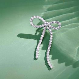 HBP Super Fairy Bowknot Ear Clip 925 Zilver Geen gat Bone Rings Advanced Sense 2021 Nieuwe Mode Ringen voor Vrouwen