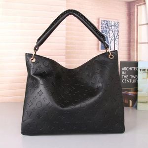 Grote capaciteit bakken Boheemse Damier Azur kunstzinnige mode Sac Femme lederen ontwerpers tassen schoudertassen dames handtas handvat dame luxe designer boodschappentas A2100