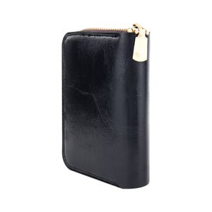 HBP Wallets Mens Purse Zippy Wallet Men Lange portefeuilles Vouw kaarthouder Paspoort vrouwen bruin gevouwen portemonnees foto-zak ys-linqian