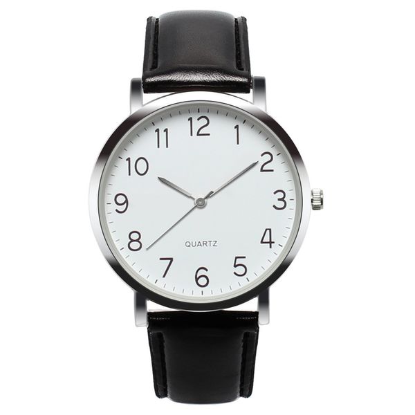 Reloj de mujer HBP, oferta negra, correa de cuero, reloj de pulsera de cuarzo analógico de acero inoxidable, relojes casuales para mujer, relojes de lujo