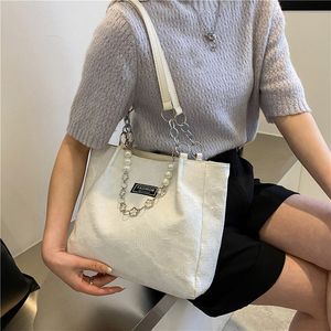 HBP Bolso para mujer Bolso de señora de gran capacidad Moda para mujer Monederos con cuerpo cruzado Anillo de perlas Tote Canvas PU Bags24