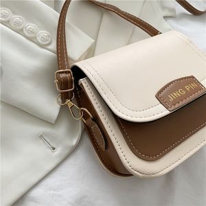 HBP femmes sac contrasté couleur ceinture couverture petits sacs à main carrés lettre haut de gamme humidité INS épaule mesengers